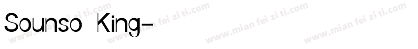 Sounso King字体转换